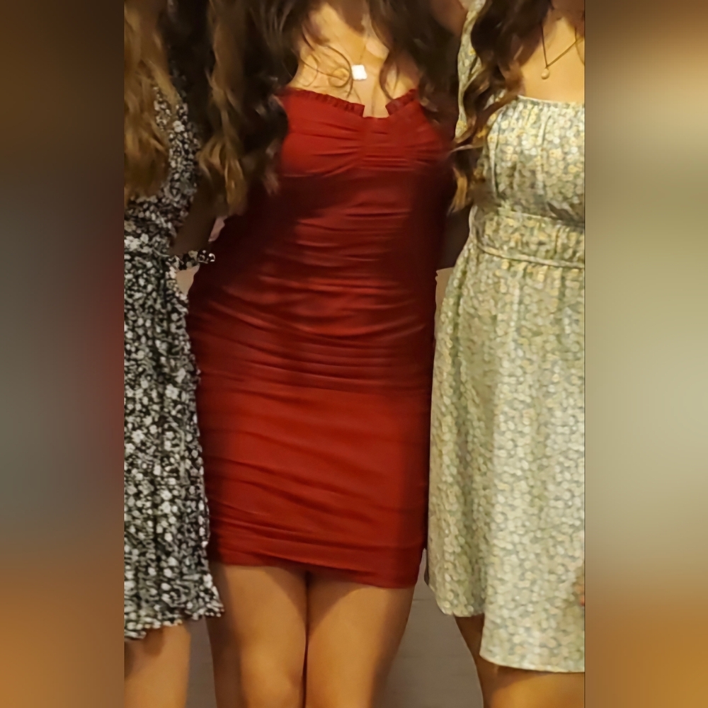 Red HOCO Dress